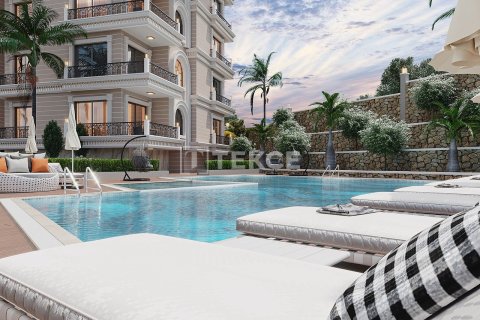 2+1 Penthouse  i Alanya, Antalya, Tyrkiet Nr. 193832 - 1