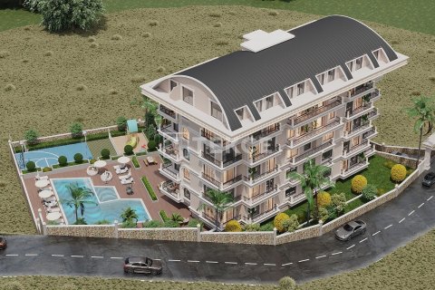 2+1 Penthouse  i Alanya, Antalya, Tyrkiet Nr. 193832 - 2