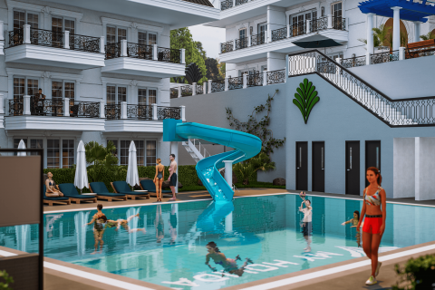 Продажа квартиры  в Аланье, Анталье, Турция 2+1, №185779 – фото 17