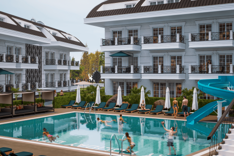 Продажа квартиры  в Аланье, Анталье, Турция 2+1, №185779 – фото 11