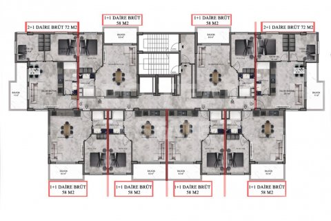 Wohnung  in Mahmutlar, Antalya, Türkei Nr. 190210 - 21