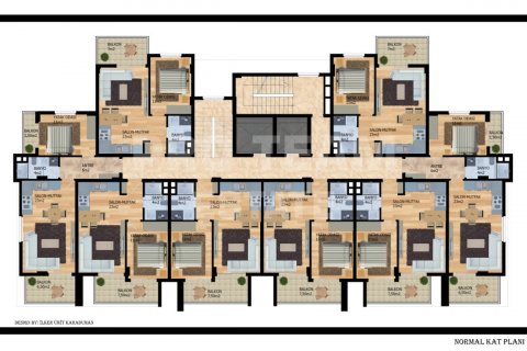 Продажа квартиры  в Авсалларе, Анталье, Турция 3 комн., 103м2, №190204 – фото 26