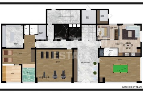 آپارتمان در  Avsallar ، ترکیه 50 متر مربع.  شماره 190199 - 25
