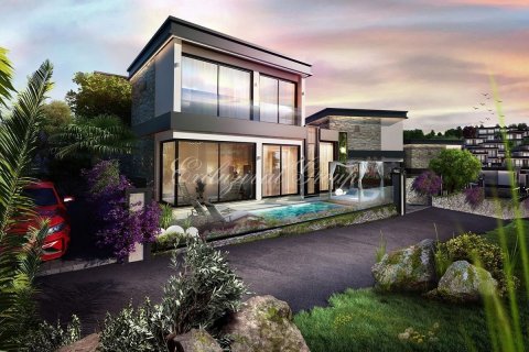 3+1 Villa  i Bodrum, Mugla, Tyrkiet Nr. 179310 - 27