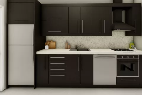 آپارتمان در  Aksu ، ترکیه 2 خوابه ، 137.15 متر مربع.  شماره 183299 - 3