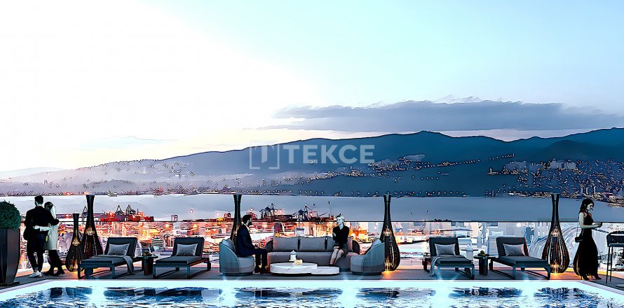 1+1 Leilighet  i Izmir, Tyrkia Nr. 189308