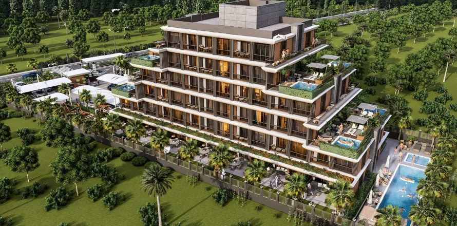 1+1 Leilighet  i Aksu, Antalya, Tyrkia Nr. 183524