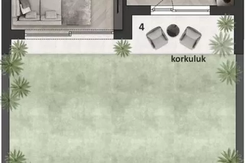 1+1 Leilighet  i Aksu, Antalya, Tyrkia Nr. 183524 - 15