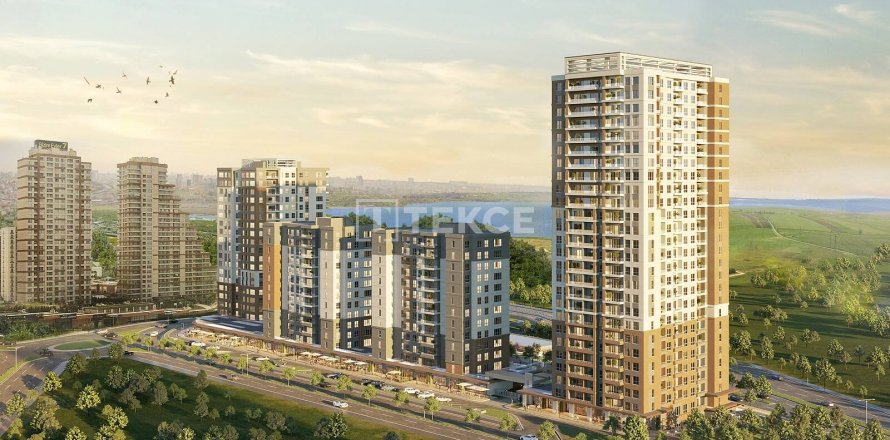 4+1 Lejlighed  i Istanbul, Tyrkiet Nr. 189738