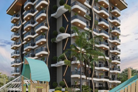 1+1 Lägenhet i Alanya, Antalya, Turkiet Nr. 185793 - 1