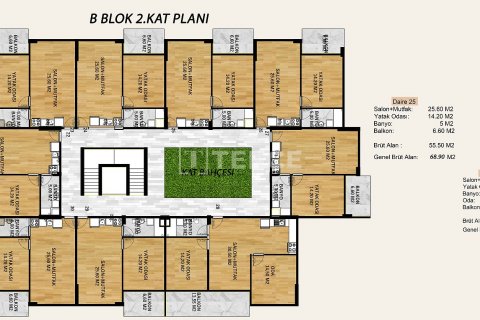 Продажа квартиры  в Ялове, Турция 2+1, 98м2, №187572 – фото 11