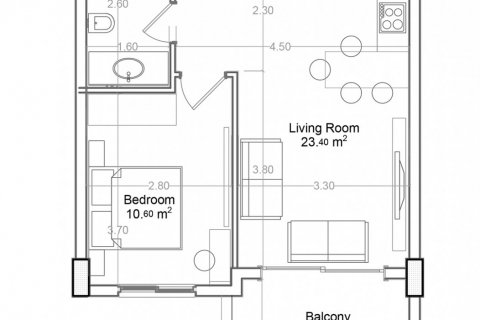 1+1 Lejlighed i Yekta Green Life Gazipasa Residence, Gazipasa, Antalya, Tyrkiet Nr. 160817