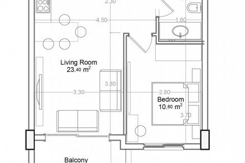 1+1 Lägenhet i Yekta Green Life Gazipasa Residence, Gazipasa, Antalya, Turkiet Nr. 160808