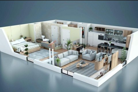 Apartment for sale  in Kâğıthane, Istanbul, Turkey, 1 bedroom, 54m2, No. 192568 – photo 10