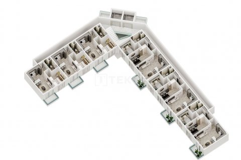 1+1 Leilighet  i Aksu, Antalya, Tyrkia Nr. 191177 - 18