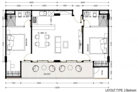 Продажа квартиры  в Анталье, Турция, №191117 – фото 21