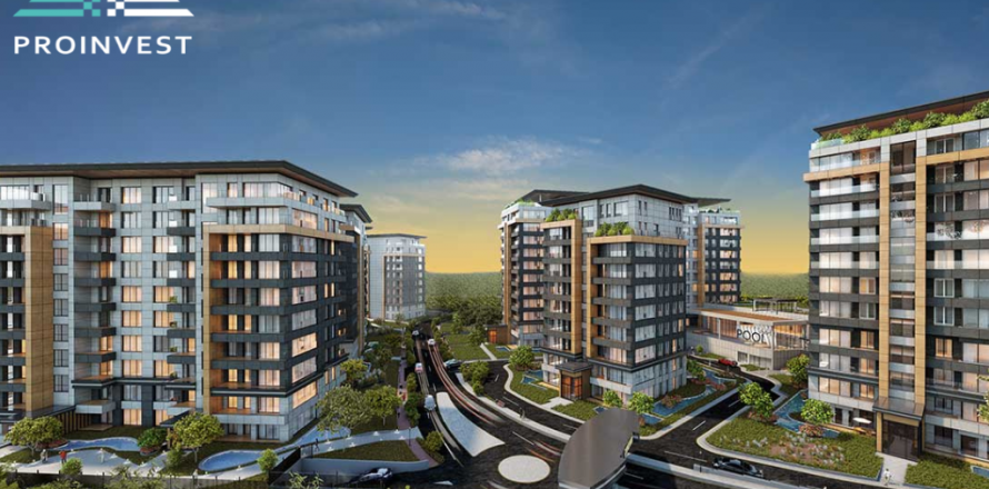 Квартира  2-х ком. в Стамбуле, Турция №186089