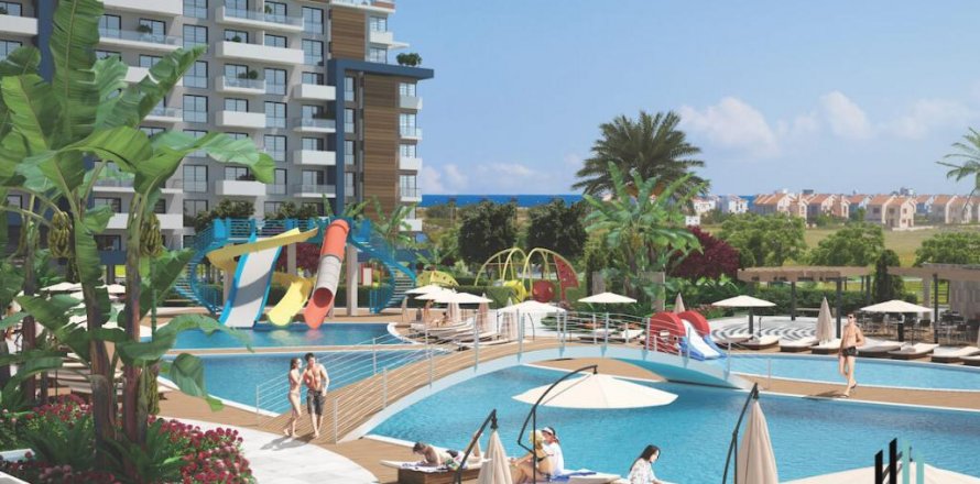 Квартира  2-х ком. в Искеле, Северный Кипр №186134