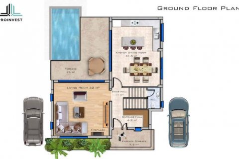 Продажа квартиры  в Фамагусте, Северный Кипр 4 комн., 240м2, №186165 – фото 20