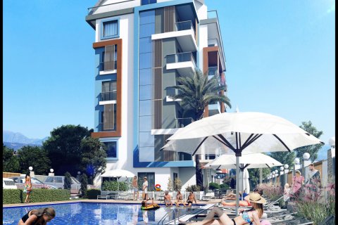 Продажа квартиры в Аланье, Анталье, Турция 1+1, 57м2, №185851 – фото 1