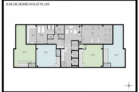 3+1 Penthäuser  in Alanya, Antalya, Türkei Nr. 191476 - 29