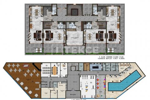 Продажа квартиры в Аланье, Анталье, Турция 1+1, 60м2, №191478 – фото 8