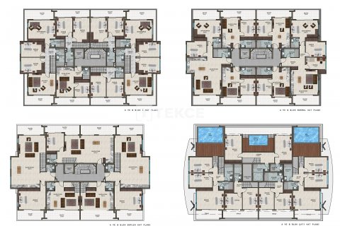 Продажа квартиры в Аланье, Анталье, Турция 1+1, 60м2, №191478 – фото 9