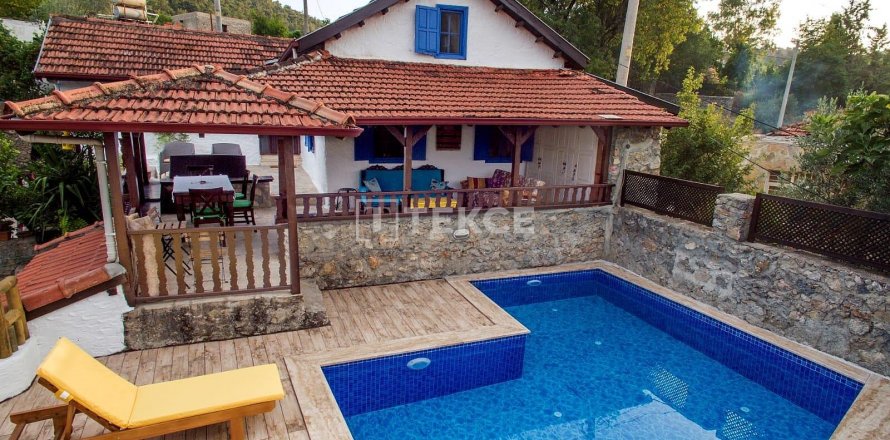 Villa 3+1 Fethiye, Muğla, Türkiye №191381