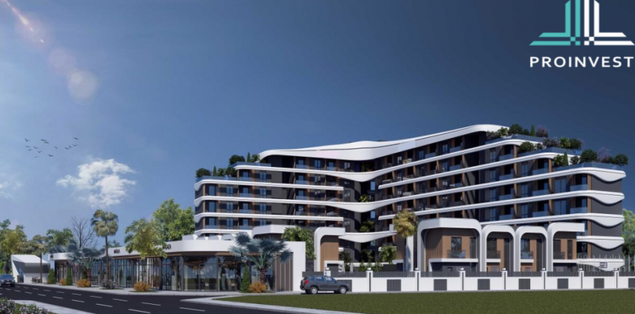 آپارتمان در  Antalya ، ترکیه 72 متر مربع.  شماره 186280