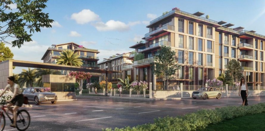 Квартира  3-х ком. в Стамбуле, Турция №186488