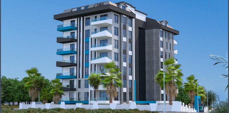 1+1 Apartment in Lilya 2, Avsallar, Antalya, Turkey No. 191551