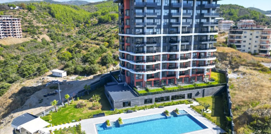 2+1 Lägenhet  i Alanya, Antalya, Turkiet Nr. 174721