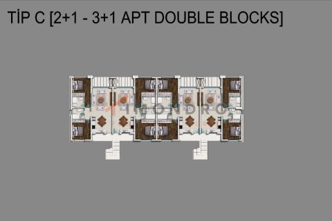 2+1 Wohnung in Tatlisu, Famagusta, Nr. 184050 - 25