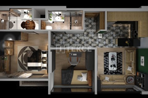 آپارتمان در Mezitli ، ترکیه 3 خوابه ، 97 متر مربع. شماره 184033 - 20