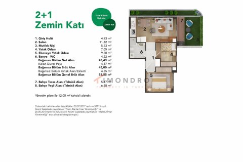 Продажа квартиры  в Шиле, Стамбуле, Турция 3+1, 141м2, №193269 – фото 15