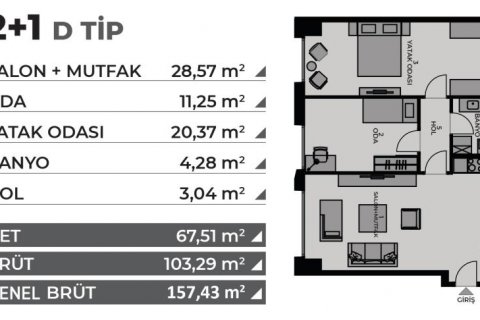 Apartment for sale  in Istanbul, Turkey, 157m2, No. 186097 – photo 28