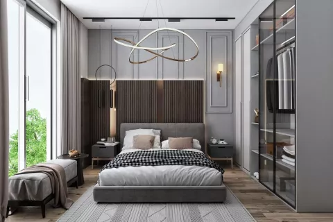 آپارتمان در  Aksu ، ترکیه 2 خوابه ، 90 متر مربع.  شماره 189432 - 4