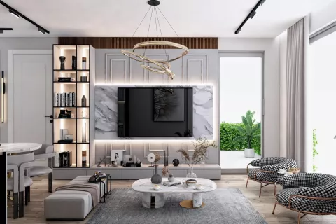 آپارتمان در  Aksu ، ترکیه 2 خوابه ، 90 متر مربع.  شماره 189432 - 13