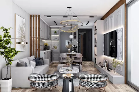 آپارتمان در  Aksu ، ترکیه 2 خوابه ، 90 متر مربع.  شماره 189432 - 16