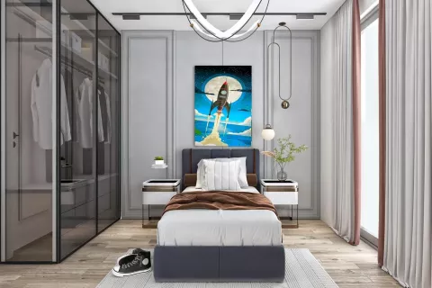 آپارتمان در  Aksu ، ترکیه 2 خوابه ، 90 متر مربع.  شماره 189432 - 8