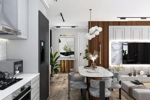 آپارتمان در  Aksu ، ترکیه 2 خوابه ، 90 متر مربع.  شماره 189432 - 2