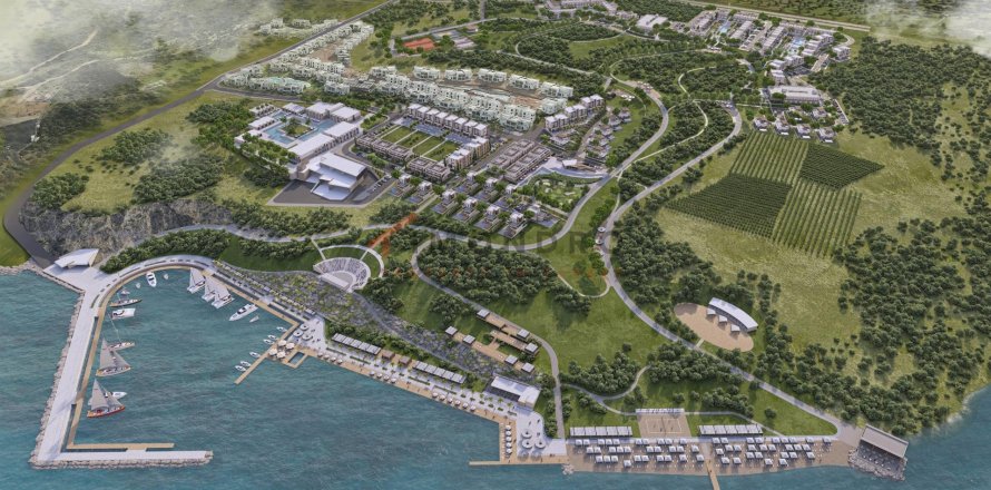 3+1 Villa  in Tatlisu, Famagusta, Northern Cyprus No. 190690