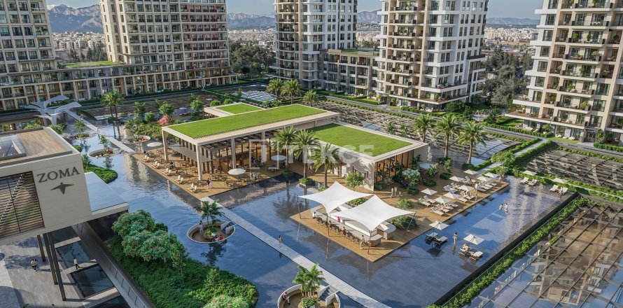 3+1 Leilighet  i Antalya, Tyrkia Nr. 188501