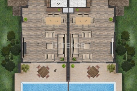 4+1 Villa i Dosemealti, Antalya, Turkiet Nr. 192932 - 28