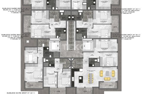 Продажа квартиры  в Аланье, Анталье, Турция 1+1, 47м2, №188062 – фото 6