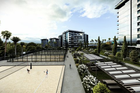 1+1 Lejlighed  i Alanya, Antalya, Tyrkiet Nr. 185885 - 9