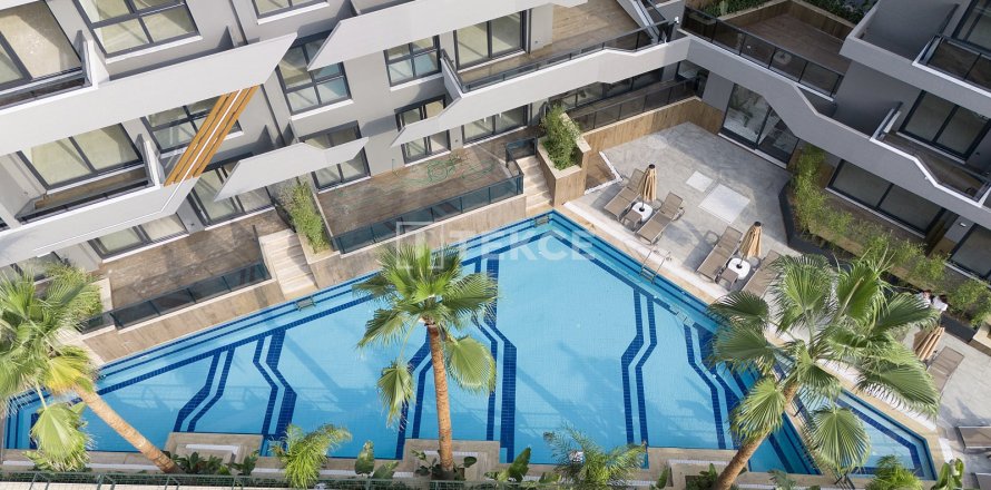 2+1 Lejlighed i Alanya, Antalya, Tyrkiet Nr. 161800
