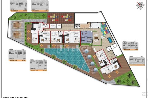 2+1 Lejlighed i Alanya, Antalya, Tyrkiet Nr. 161800 - 23