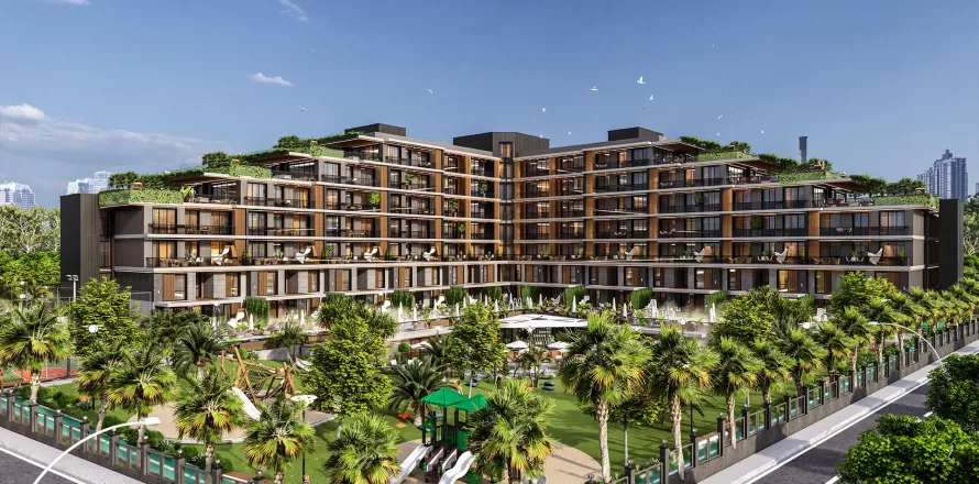 1+1 Lägenhet  i Aksu, Antalya, Turkiet Nr. 183521