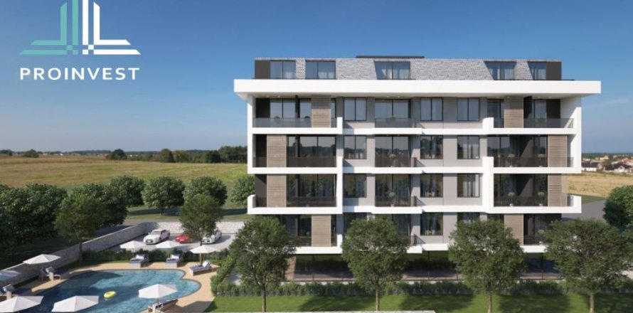 Квартира 2-х ком. в Аланье, Анталья, Турция №186241